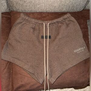 Fear of God Essentials Heather Wood Shorts